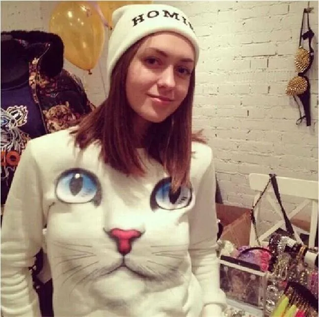 3D Cat Sweatshirts ( S - XL)