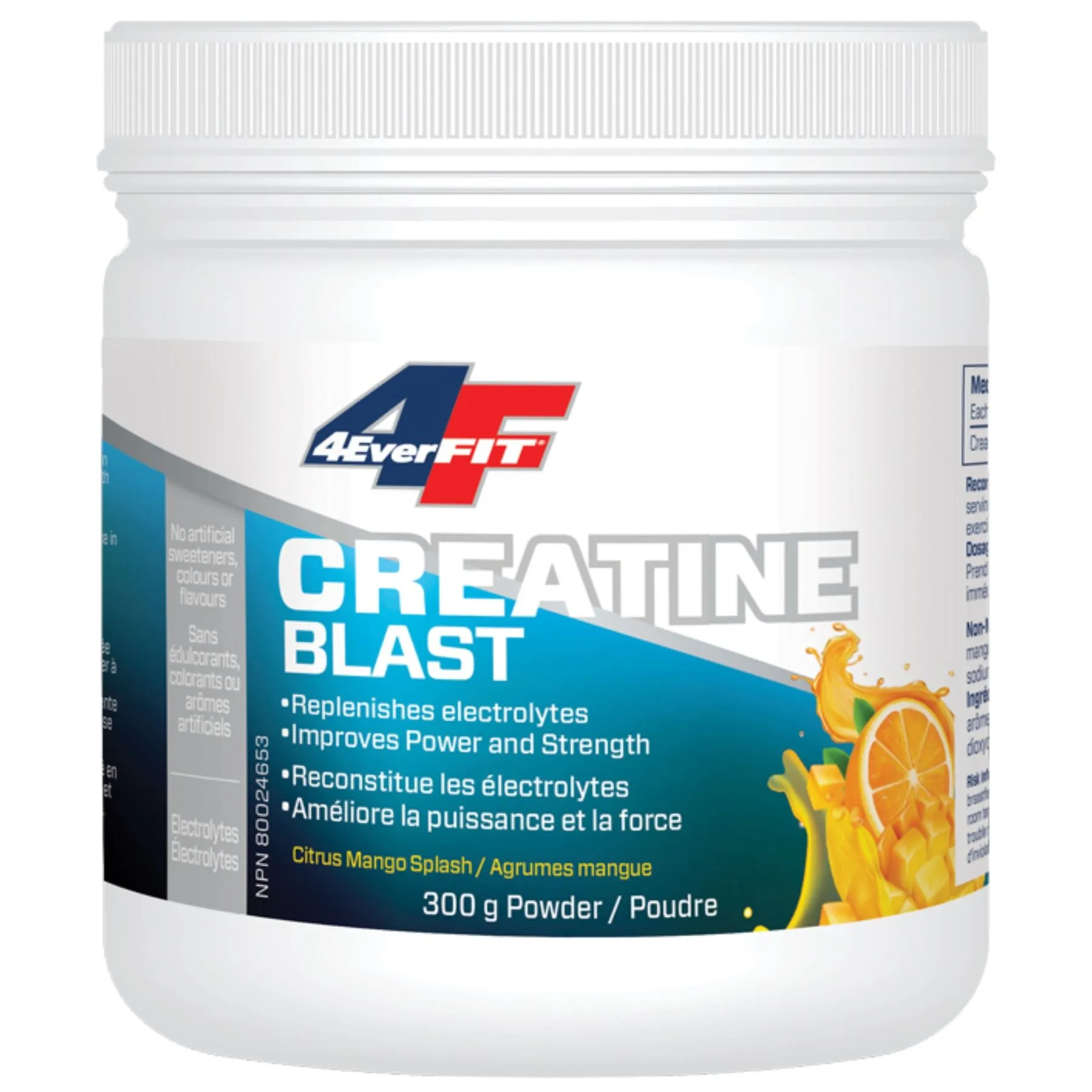 4EverFit Creatine Blast Citrus Mango Splash 300g