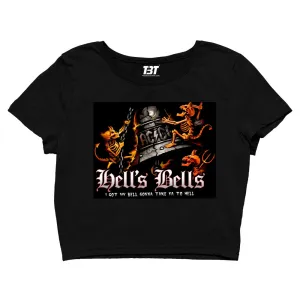 AC/DC Crop Top - Hell's Bells