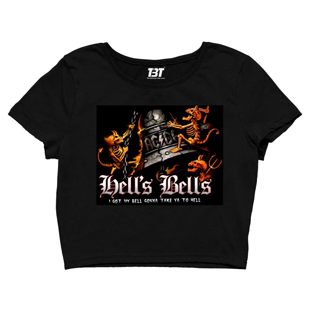 AC/DC Crop Top - Hell's Bells