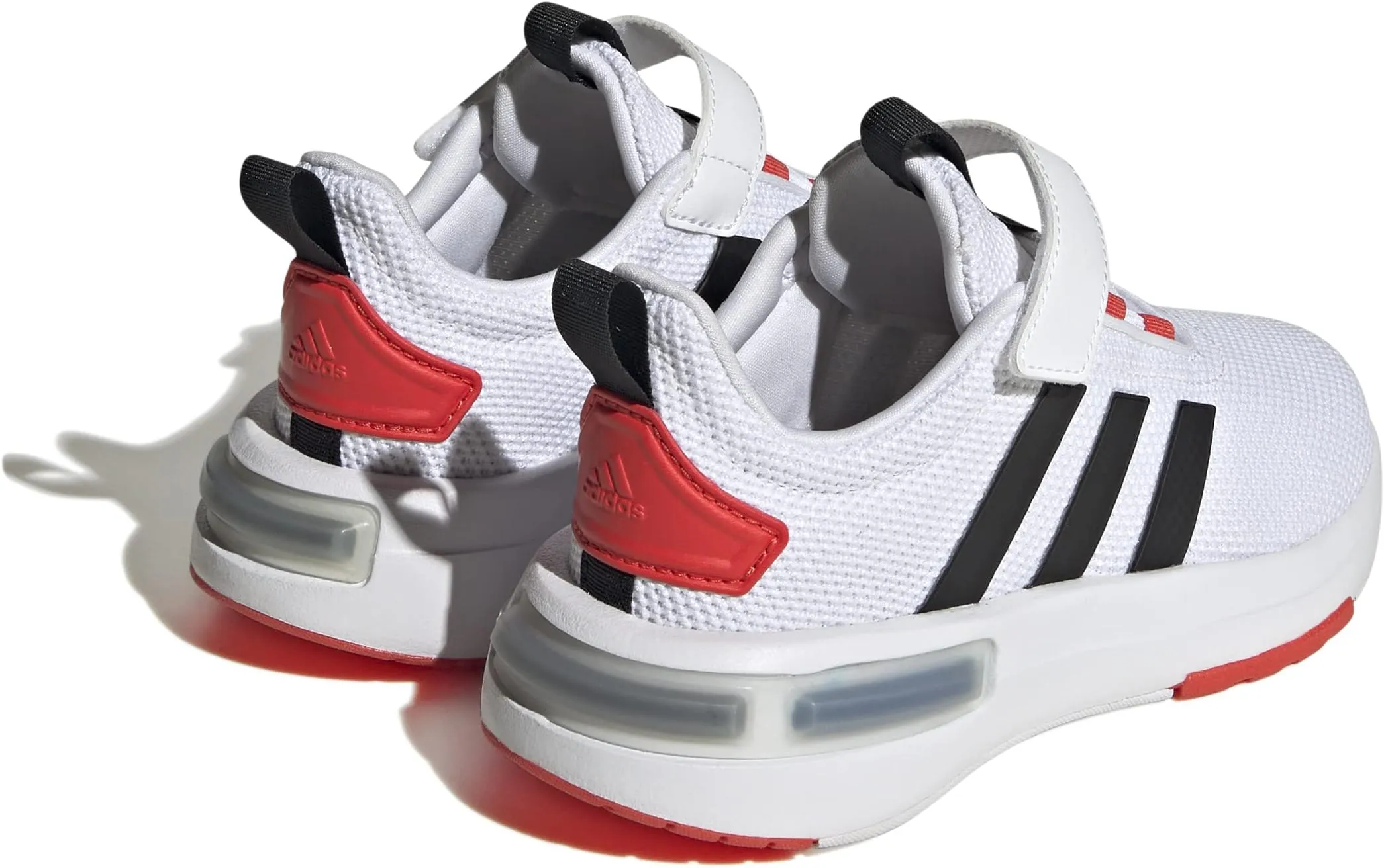 adidas Racer TR23 EL in Footwear White/Core Black/Bright Red