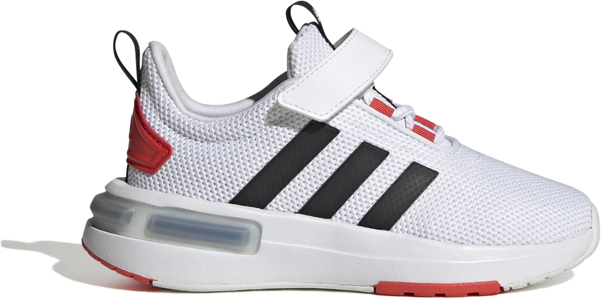 adidas Racer TR23 EL in Footwear White/Core Black/Bright Red