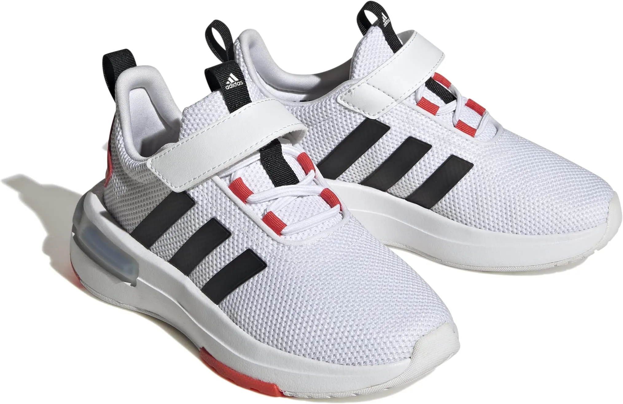 adidas Racer TR23 EL in Footwear White/Core Black/Bright Red