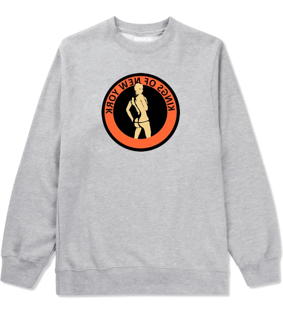 Amber Twerk Kings Of New York Logo Boys Kids Crewneck Sweatshirt