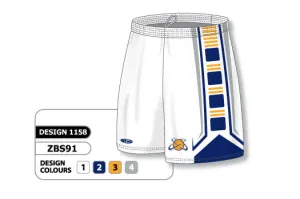 Athletic Knit Custom Sublimated Basketball Short Design 1158