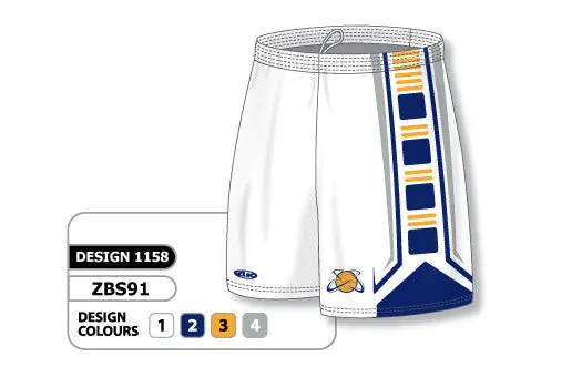 Athletic Knit Custom Sublimated Basketball Short Design 1158