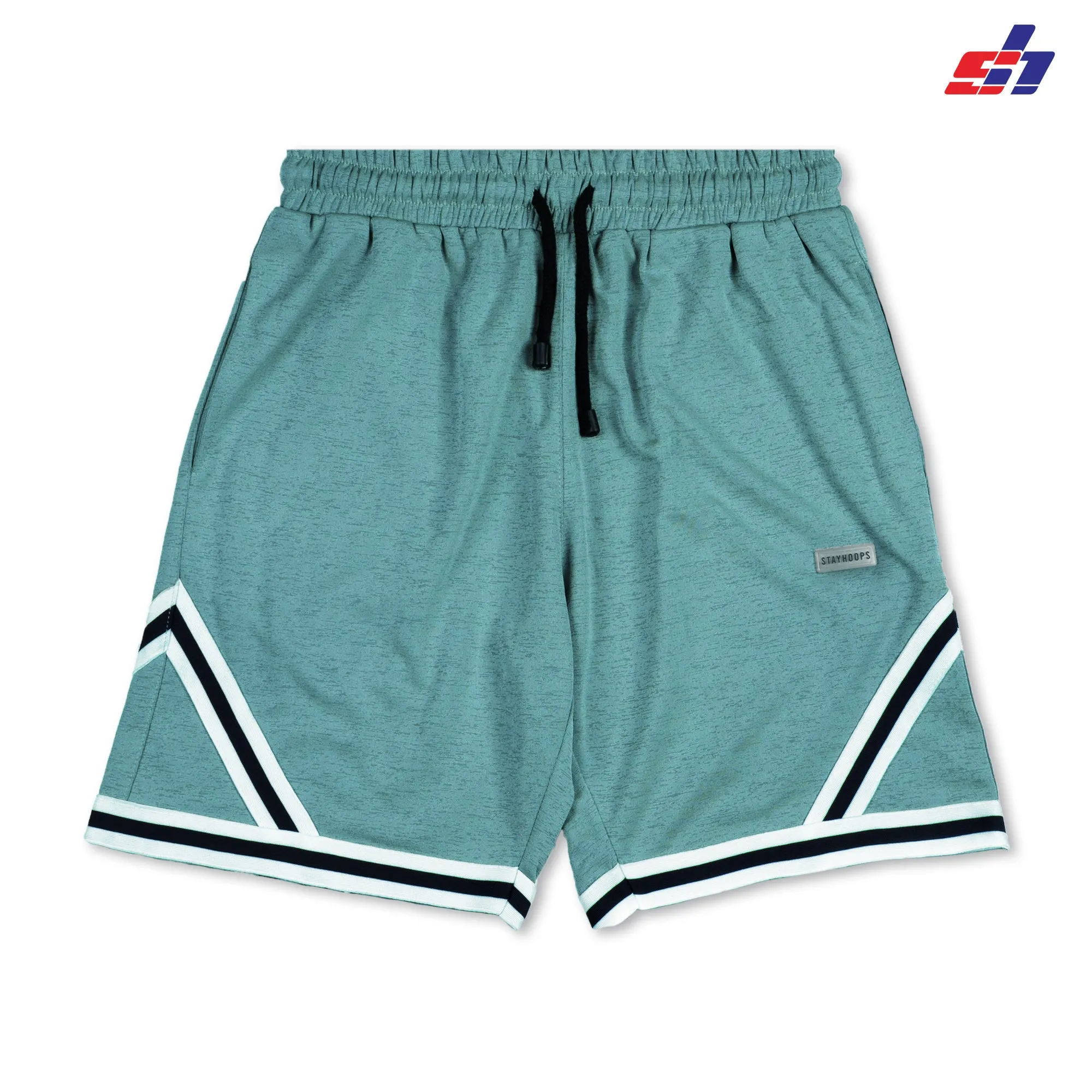 Athletic Listed Shorts Blue