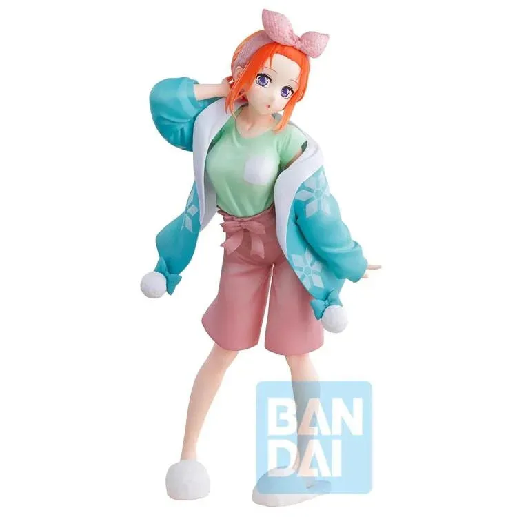 Bandai Ichibansho The Quintessential Quintuplets Yotsuba Nakano (Loungewear Ver.) Figure