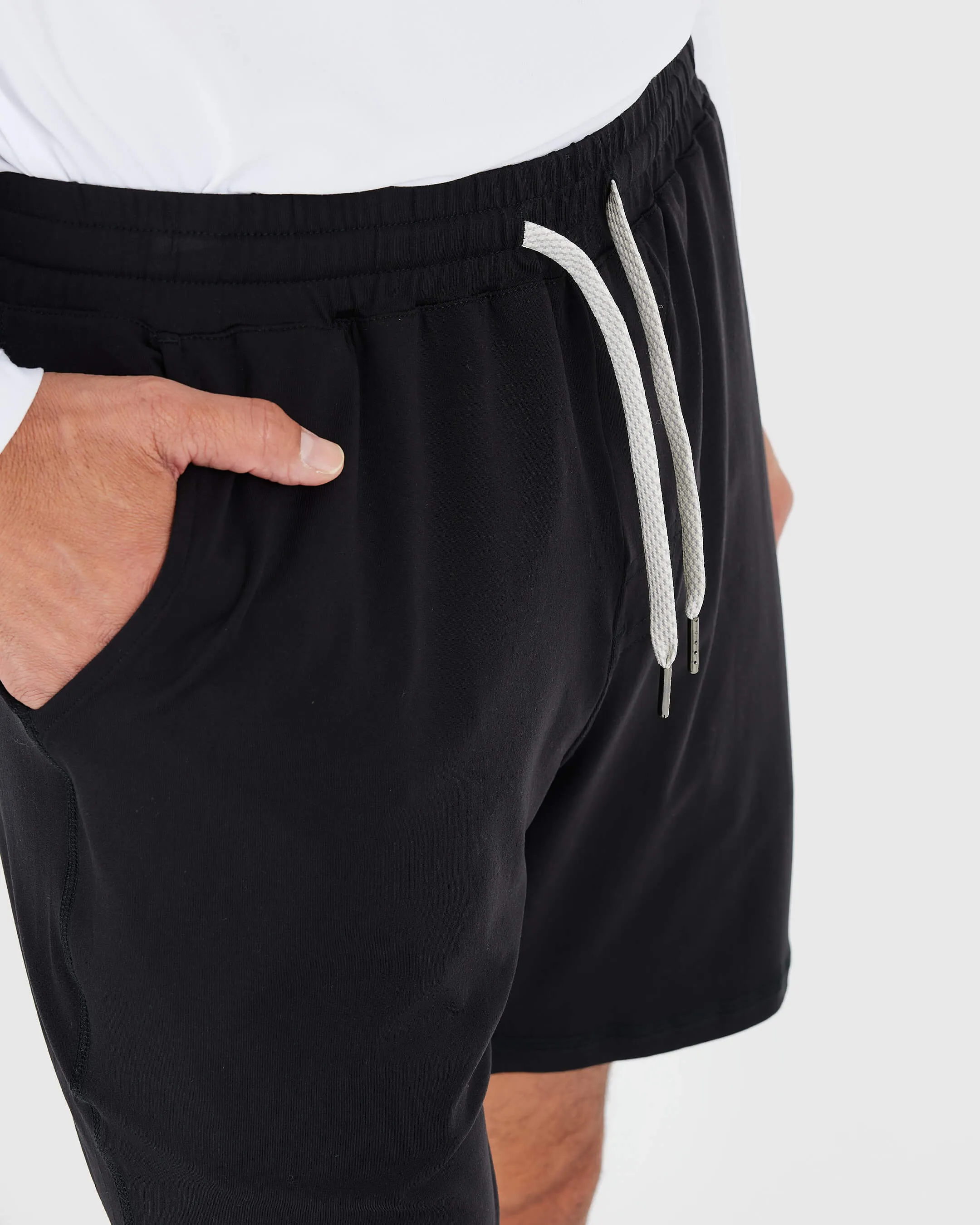 Black Active Comfort Shorts