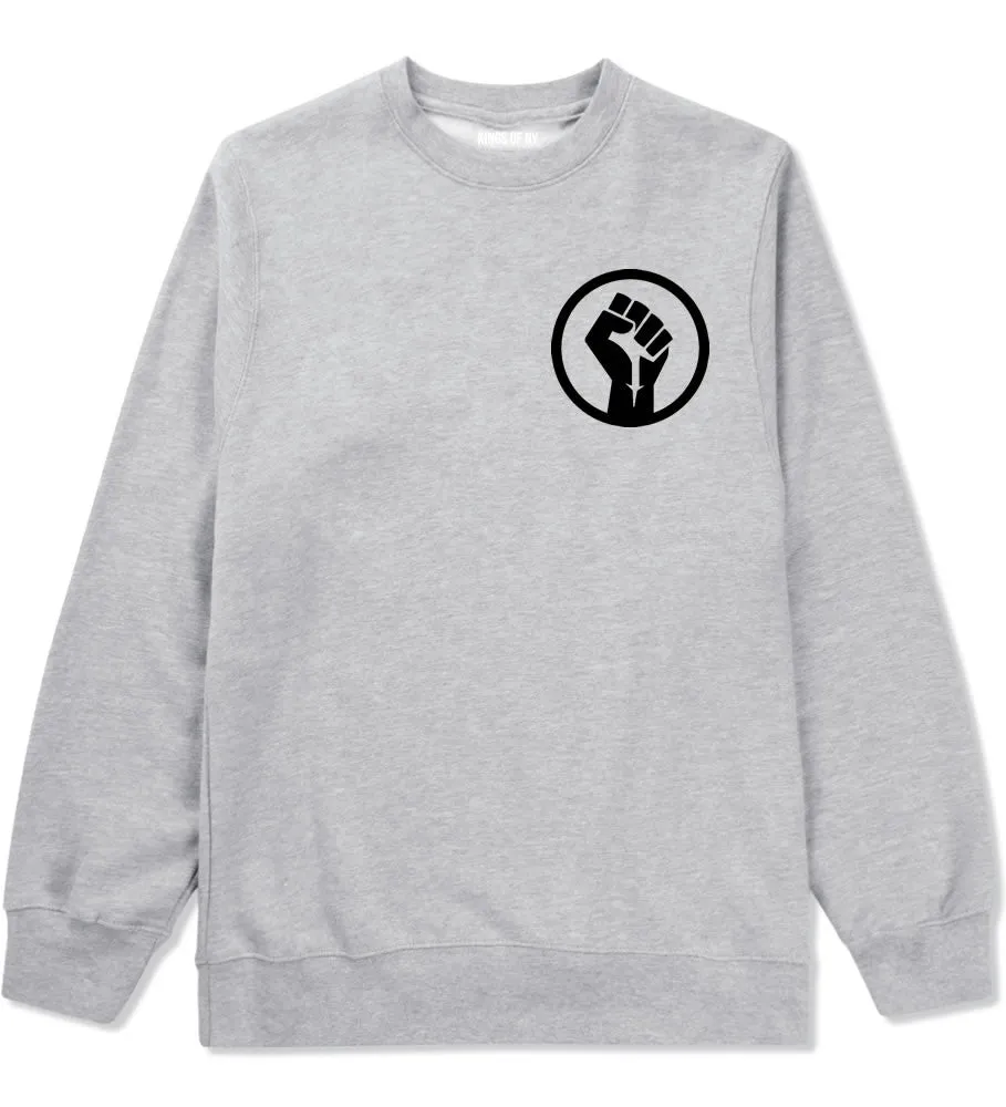 Black Power Fist Crewneck Sweatshirt