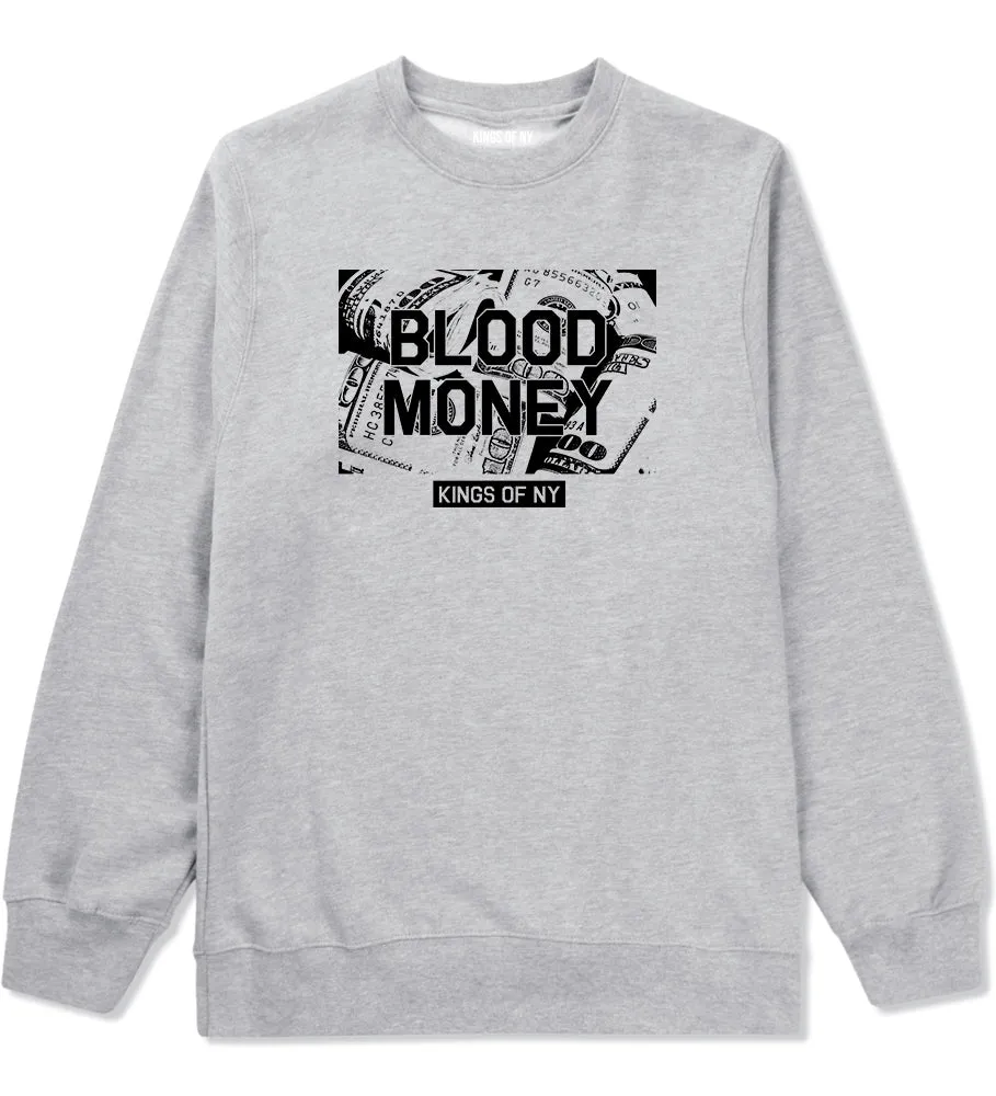 Blood Money 100s Mens Crewneck Sweatshirt