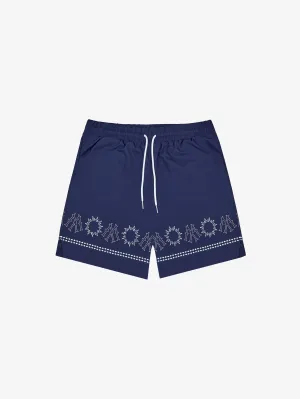 BLUE SWIM SHORTS "SUN"