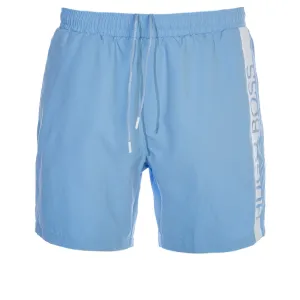 BOSS Dolphin Swim Short in Sky Blue