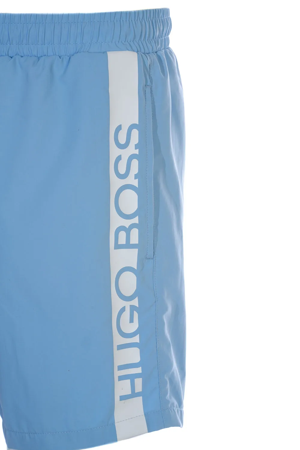 BOSS Dolphin Swim Short in Sky Blue