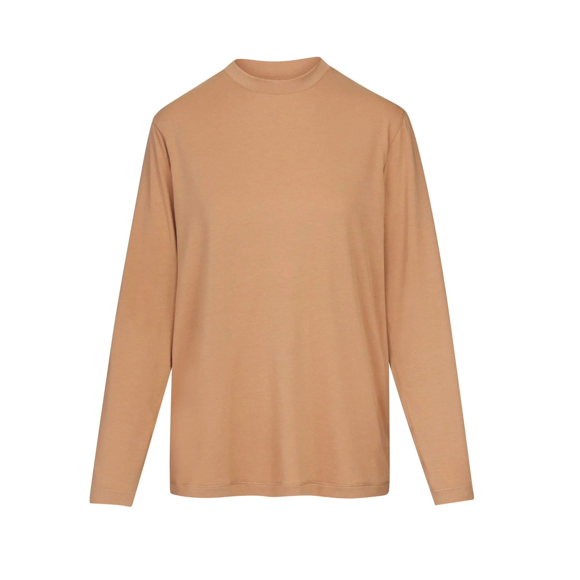 BOYFRIEND LONG SLEEVE T-SHIRT | OCHRE