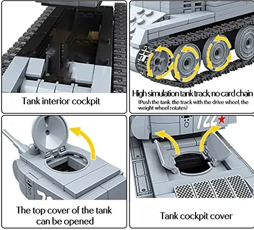 BT-7 Russian Army Building Block Set | General Jim’s