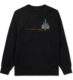 Cactus Sunrise Crewneck Sweatshirt