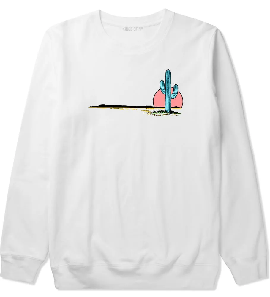 Cactus Sunrise Crewneck Sweatshirt