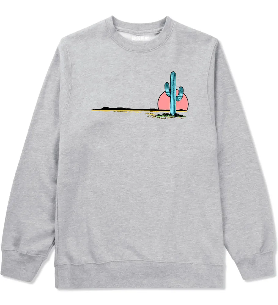 Cactus Sunrise Crewneck Sweatshirt