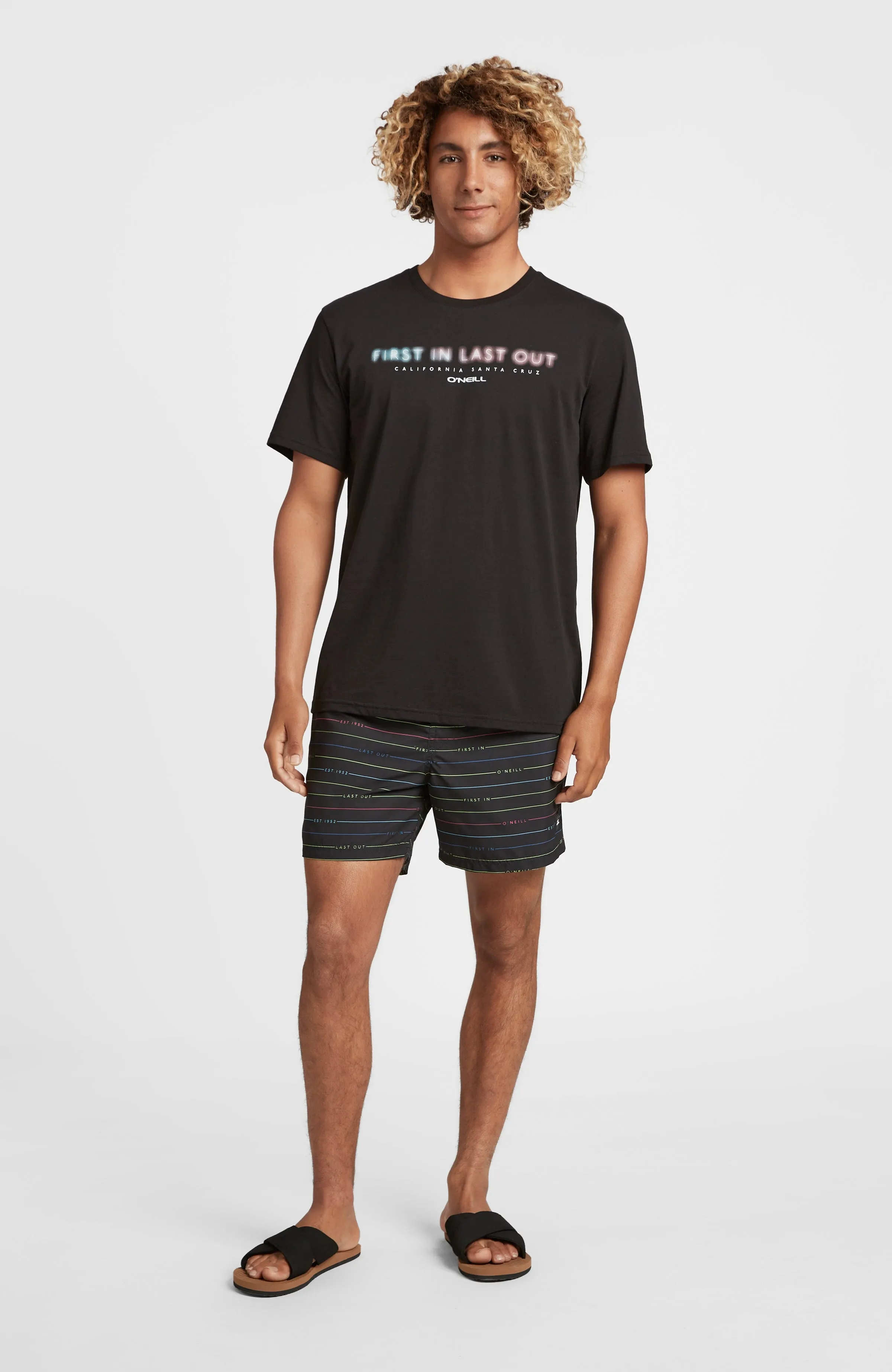 Cali First 15'' Swim Shorts | Black First In