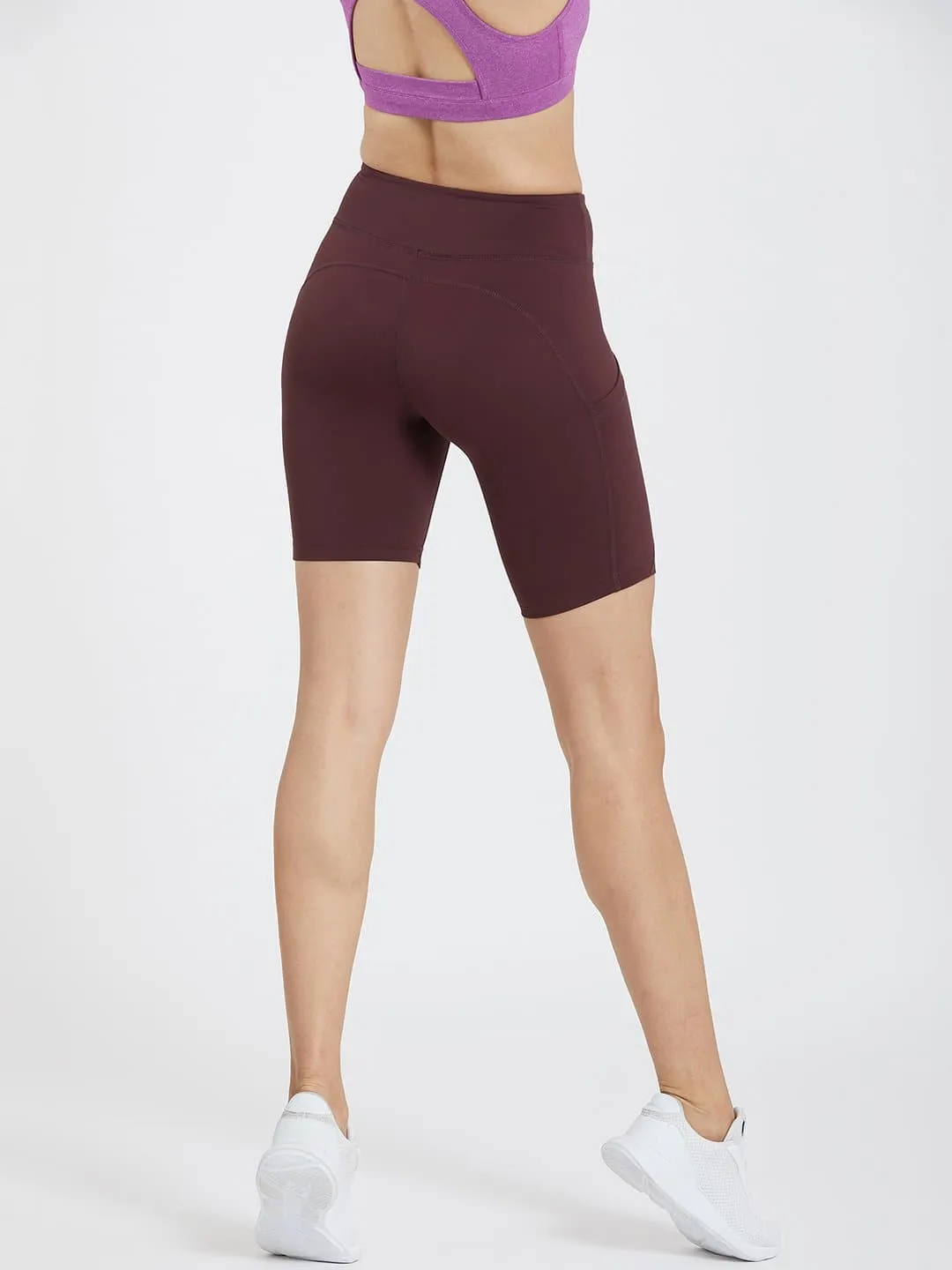 Creeluxe Fierce Burgundy Women's Shorts