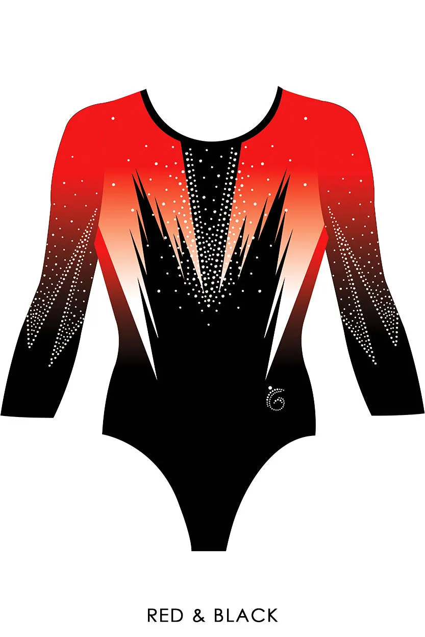 Custom Quick Ship Edgy Leotard Long Sleeve