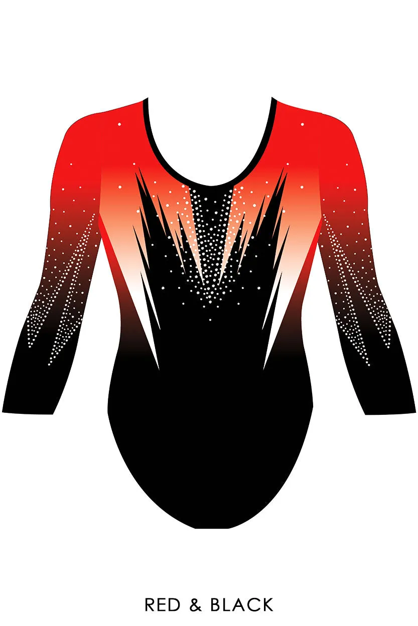 Custom Quick Ship Edgy Leotard Long Sleeve