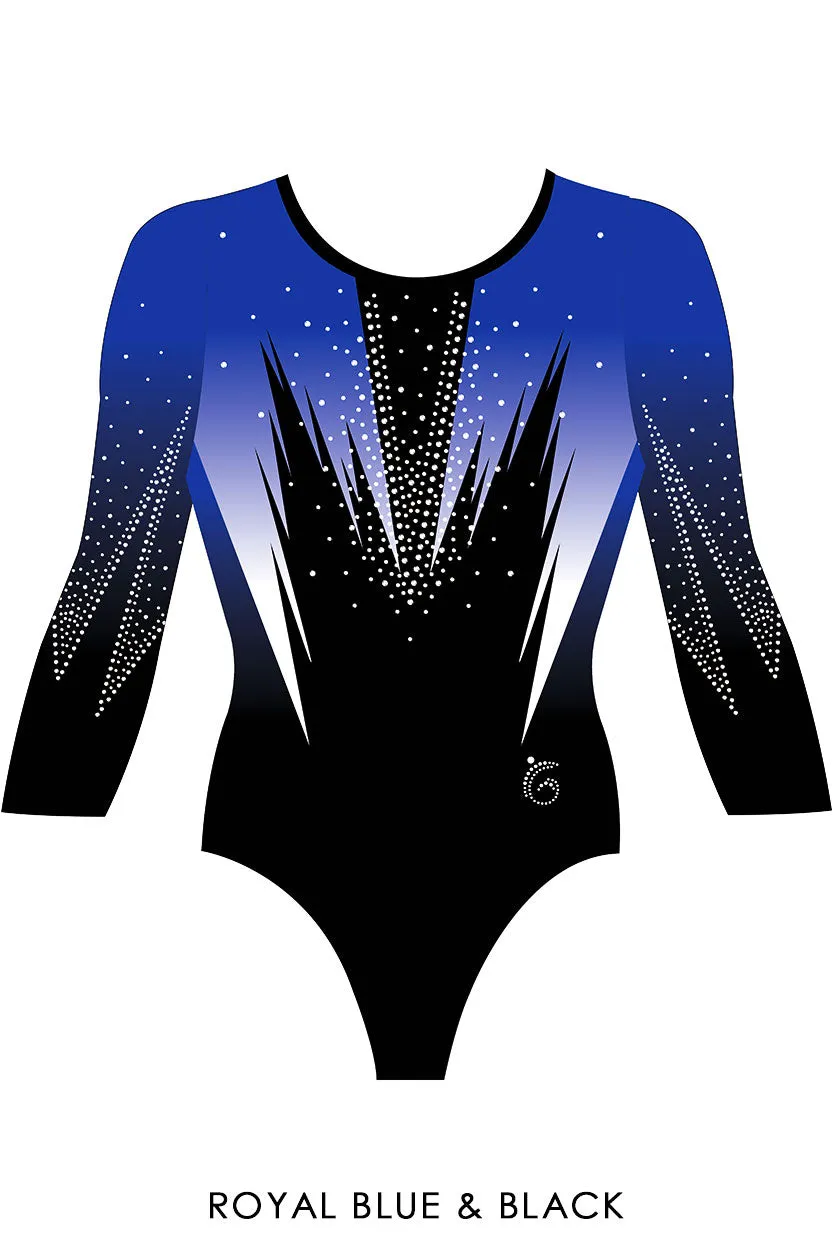 Custom Quick Ship Edgy Leotard Long Sleeve