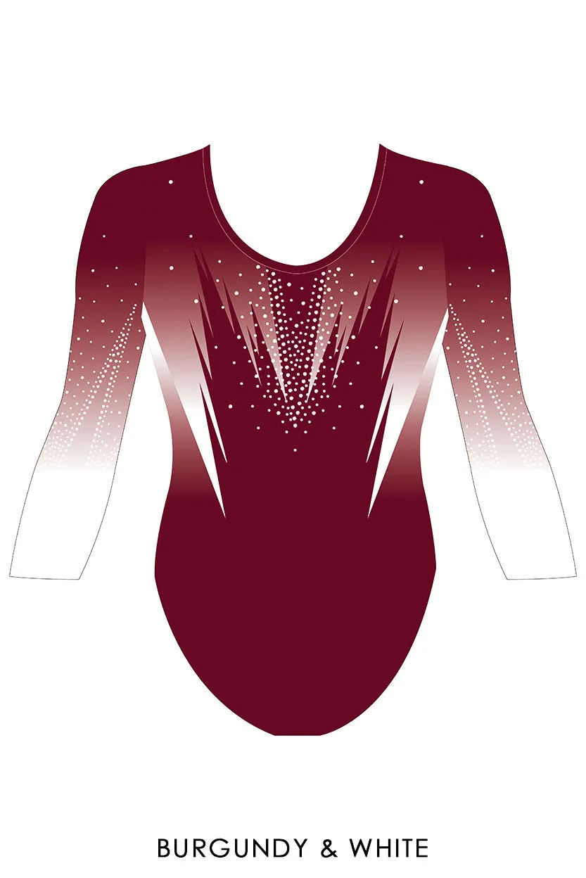 Custom Quick Ship Edgy Leotard Long Sleeve