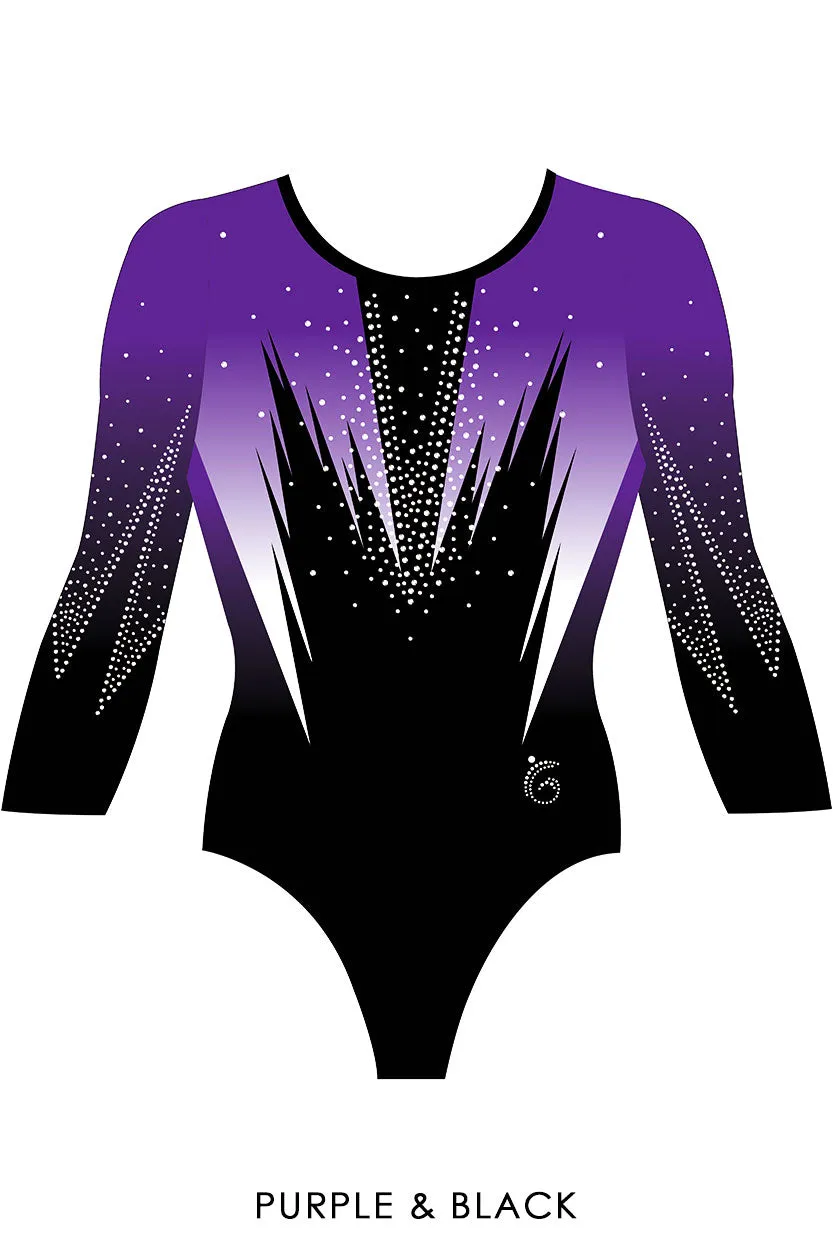 Custom Quick Ship Edgy Leotard Long Sleeve