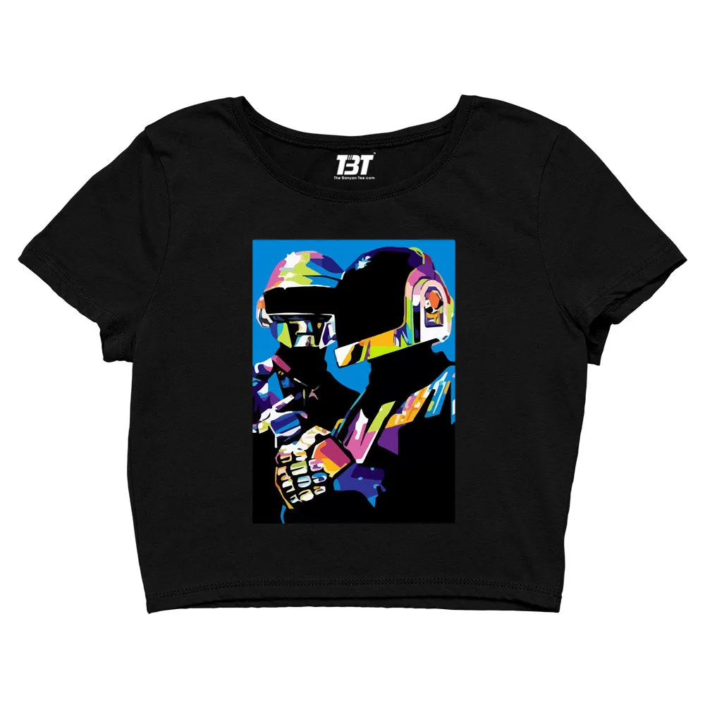 Daft Punk Crop Top - The Electronic Duo