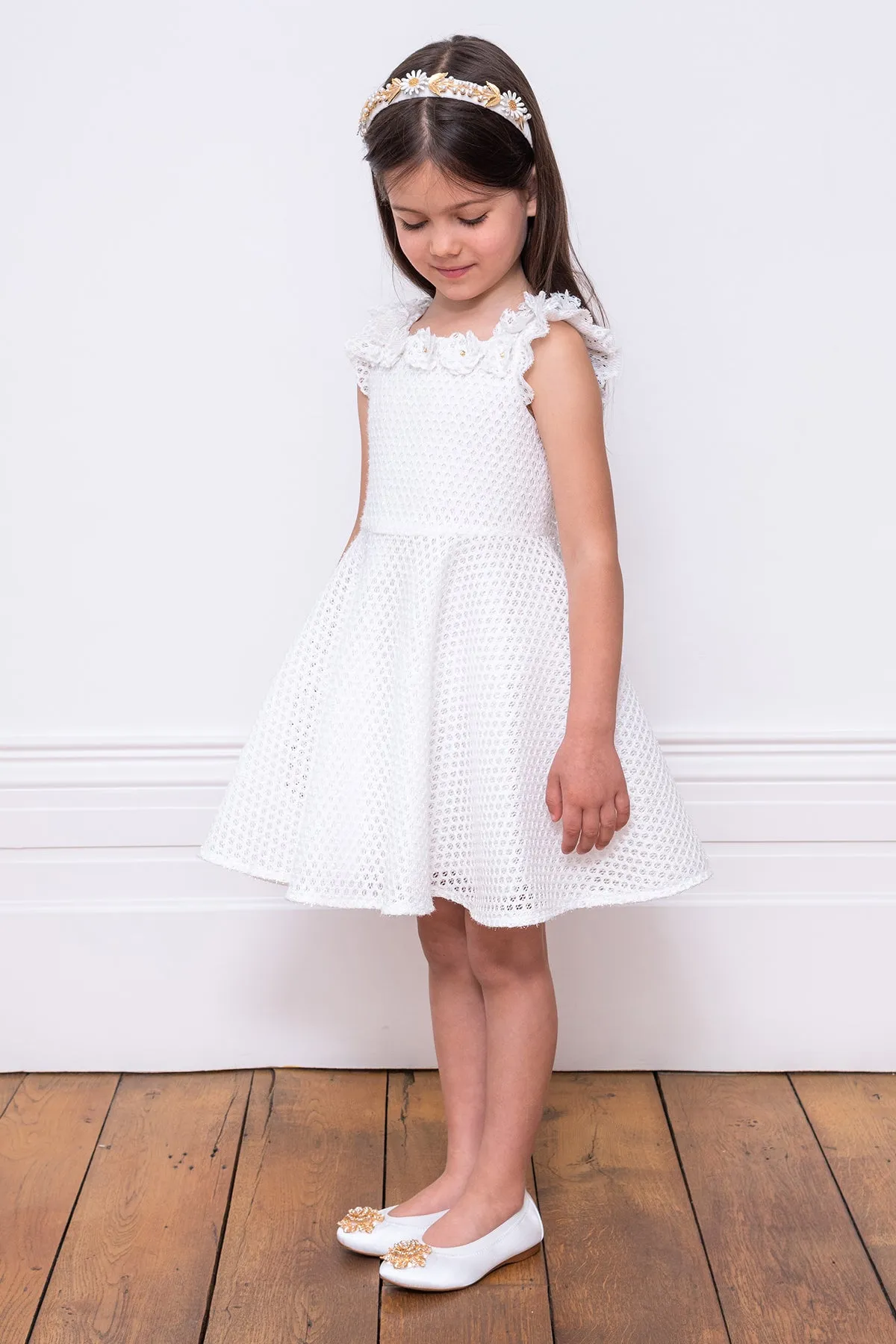 David Charles Daisy Girls Dress