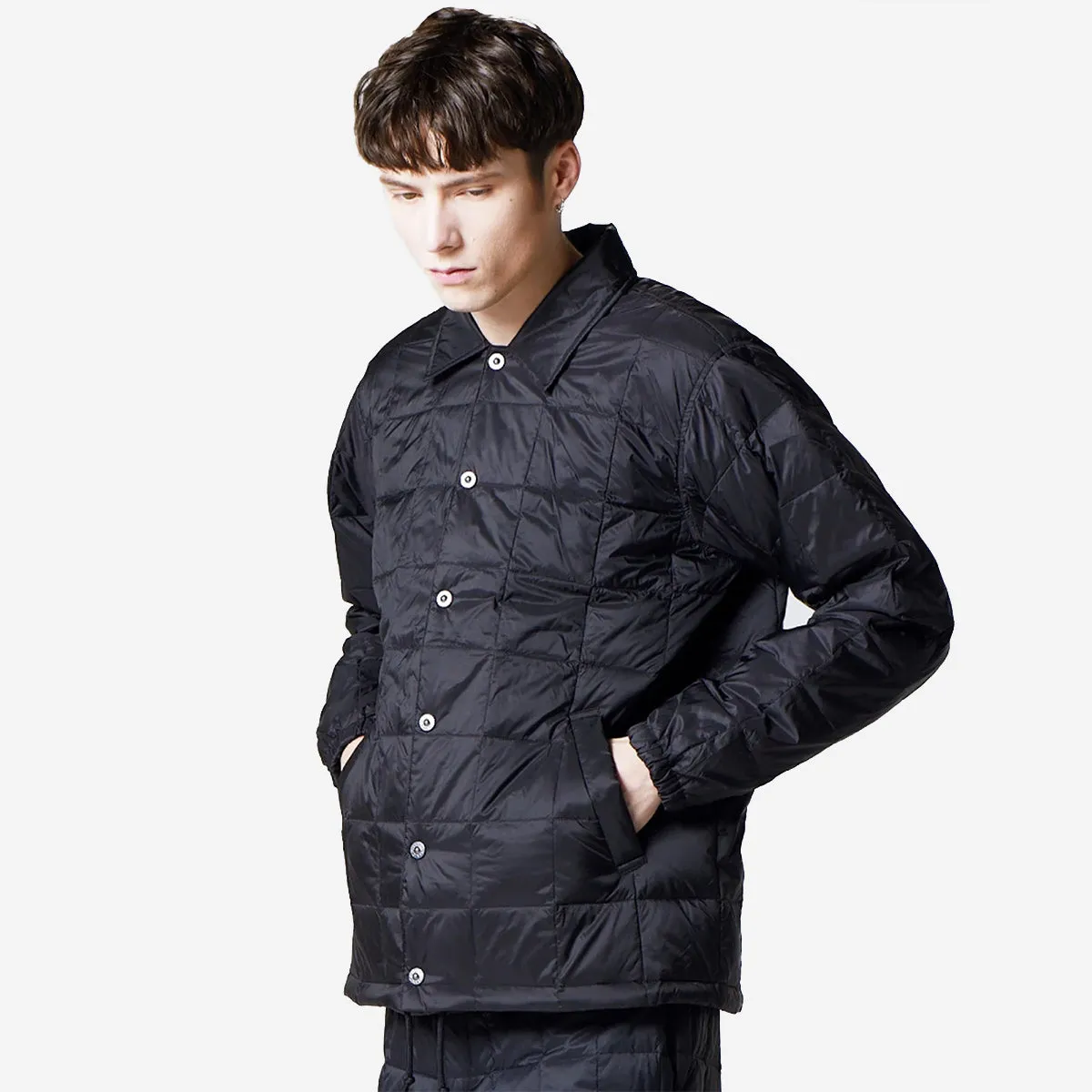 Down Coach's Jacket - Black