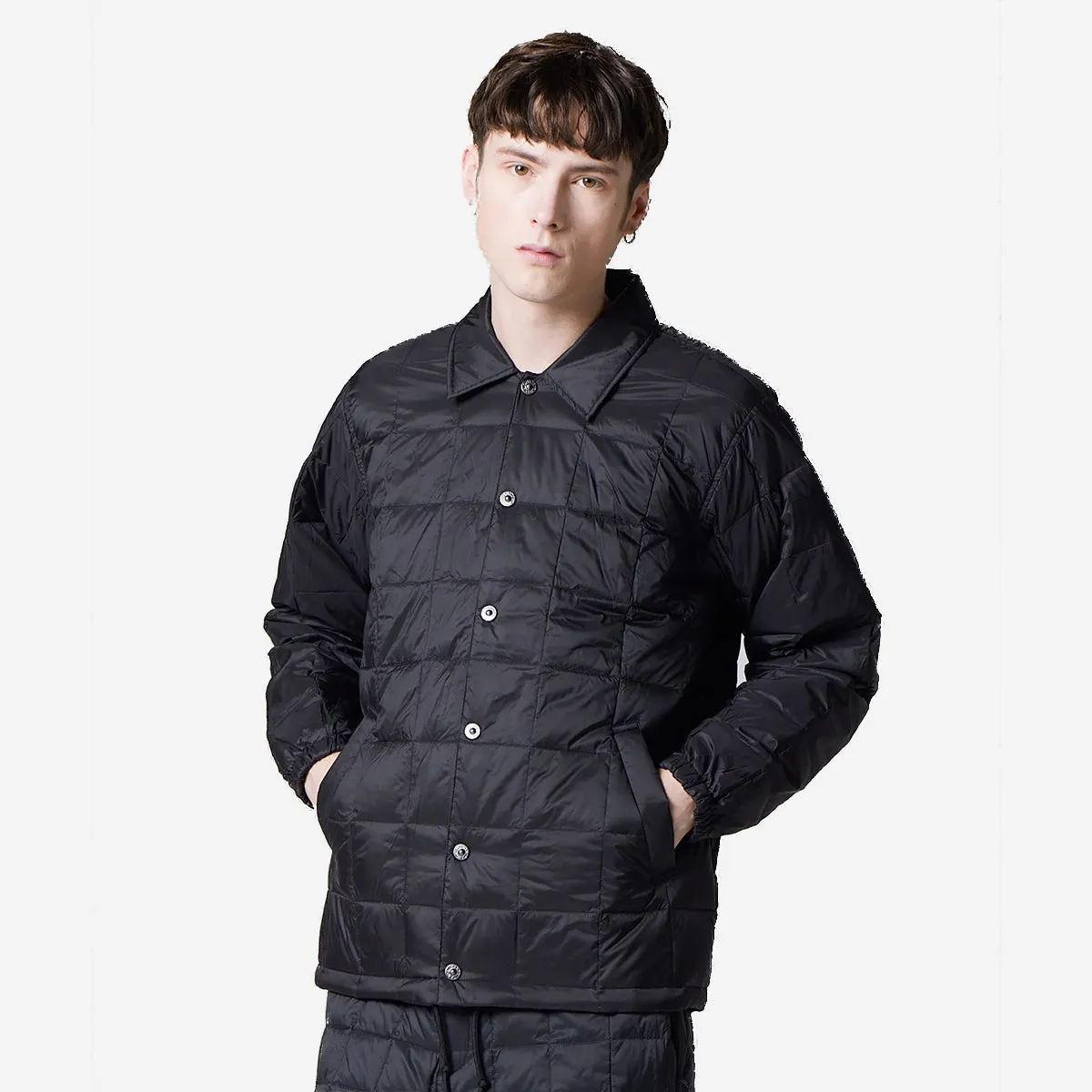 Down Coach's Jacket - Black