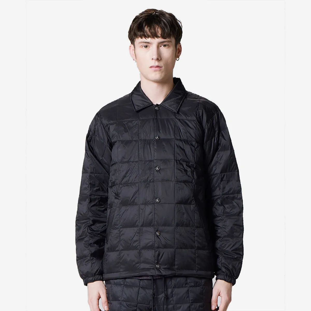 Down Coach's Jacket - Black