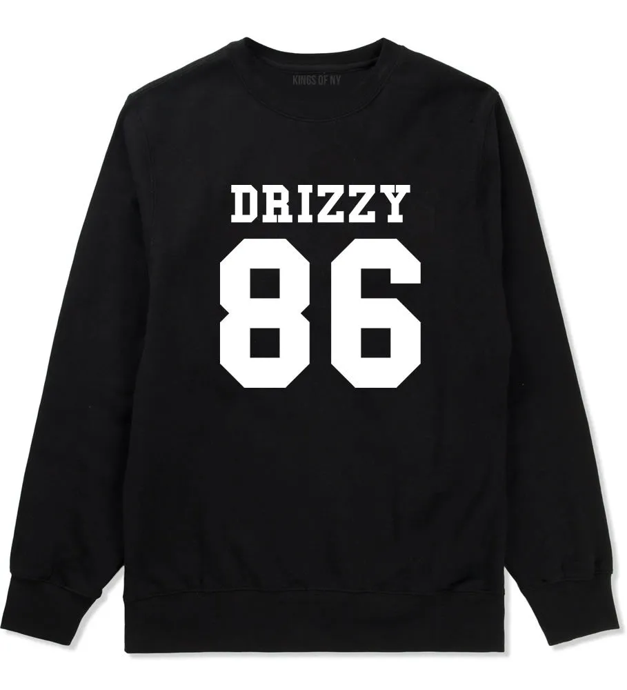 Drizzy 86 Team Jersey Crewneck Sweatshirt