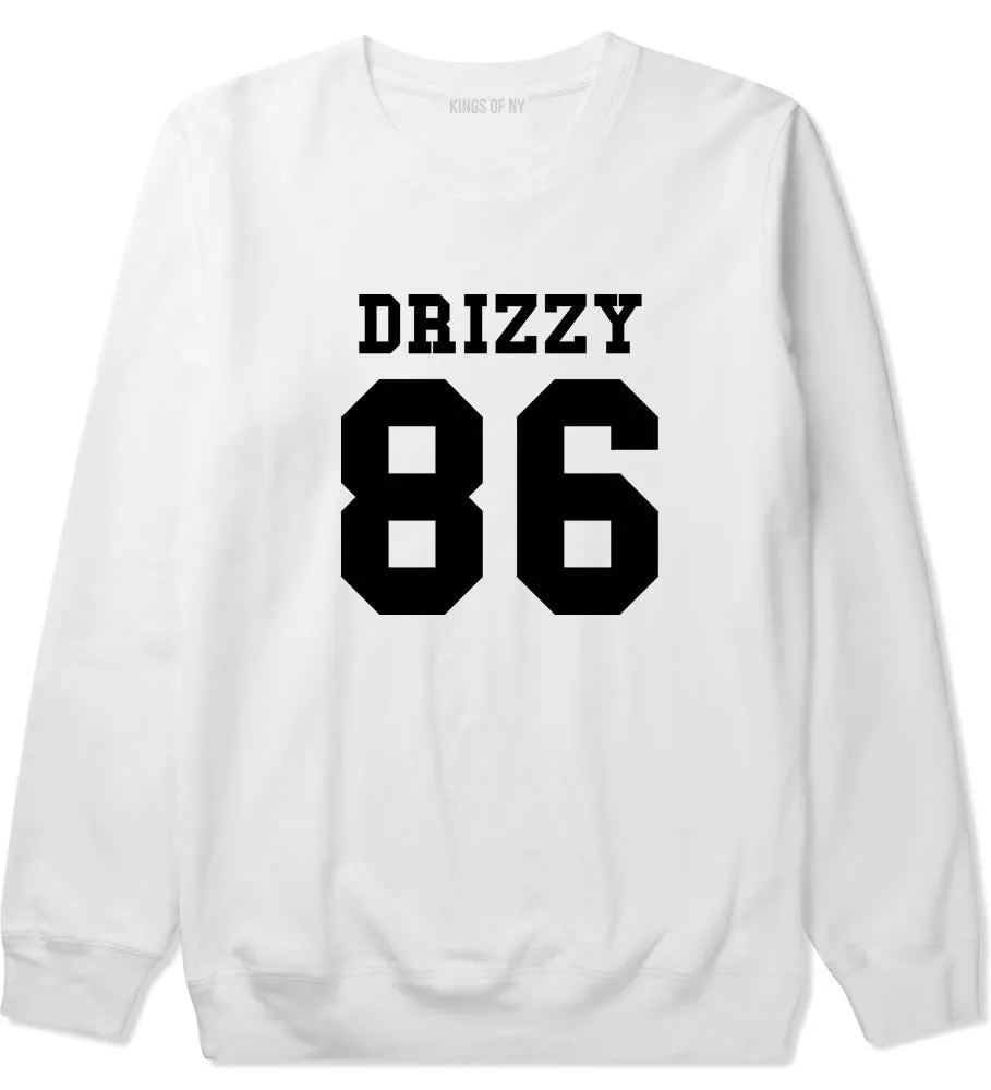 Drizzy 86 Team Jersey Crewneck Sweatshirt