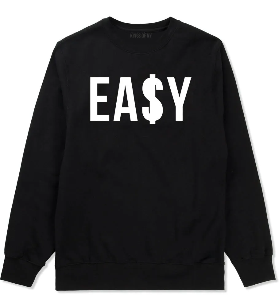 Easy Money Sign Boys Kids Crewneck Sweatshirt