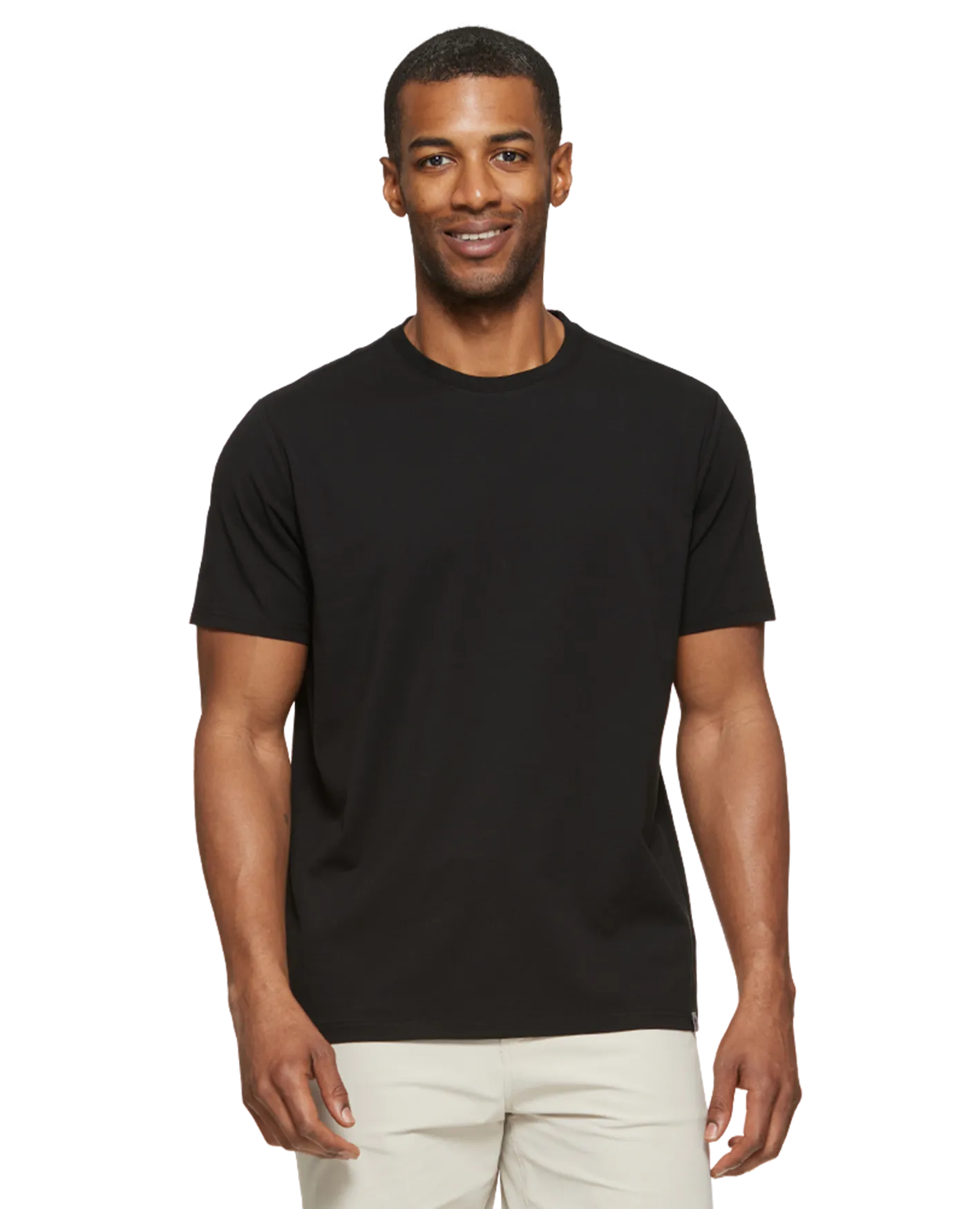 ESSENTIAL STRETCH COMFORT CREWNECK TEE