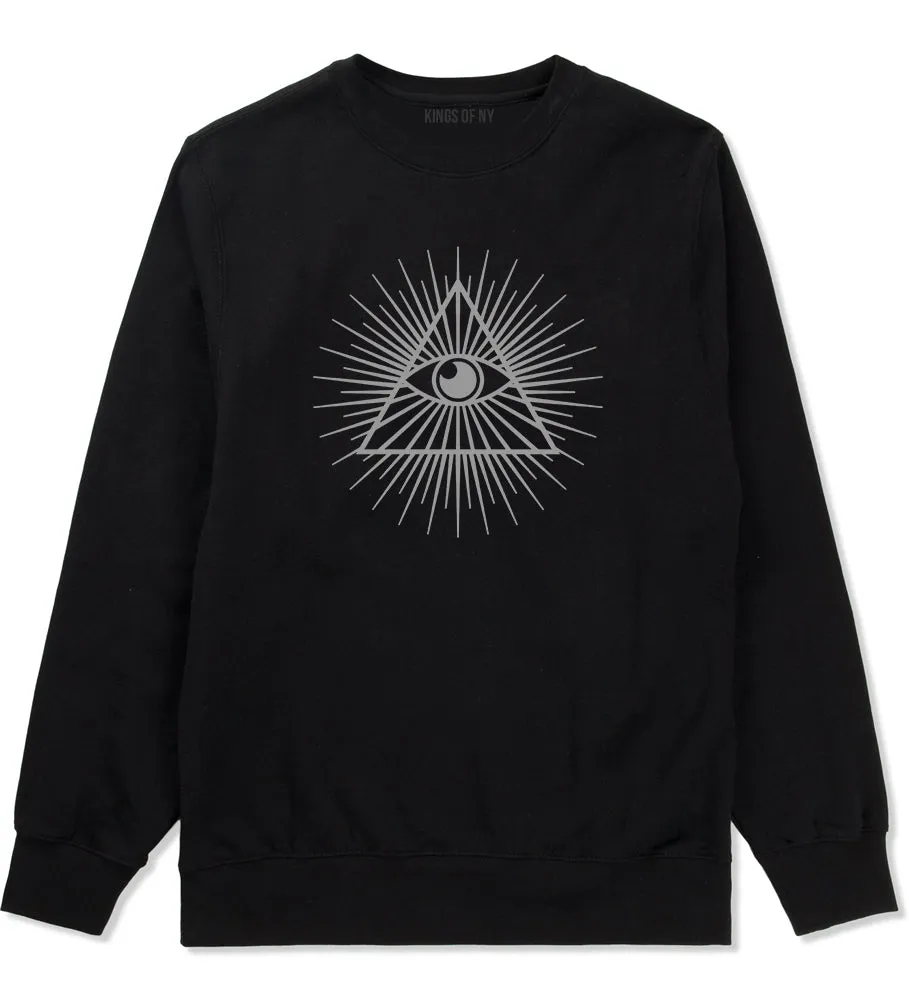 Eye Of Providence illuminati Mens Crewneck Sweatshirt