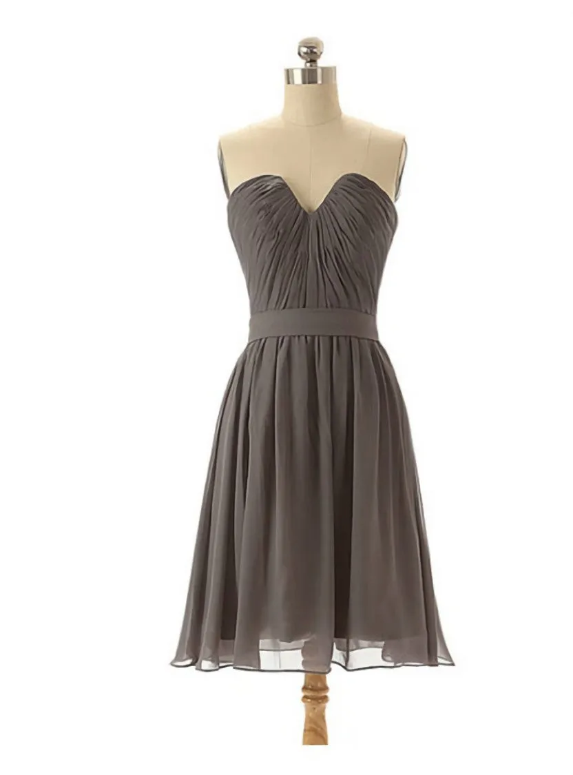 Grey bridesmaid dresses chiffon bridesmaid dresses short bridesmaid dresses