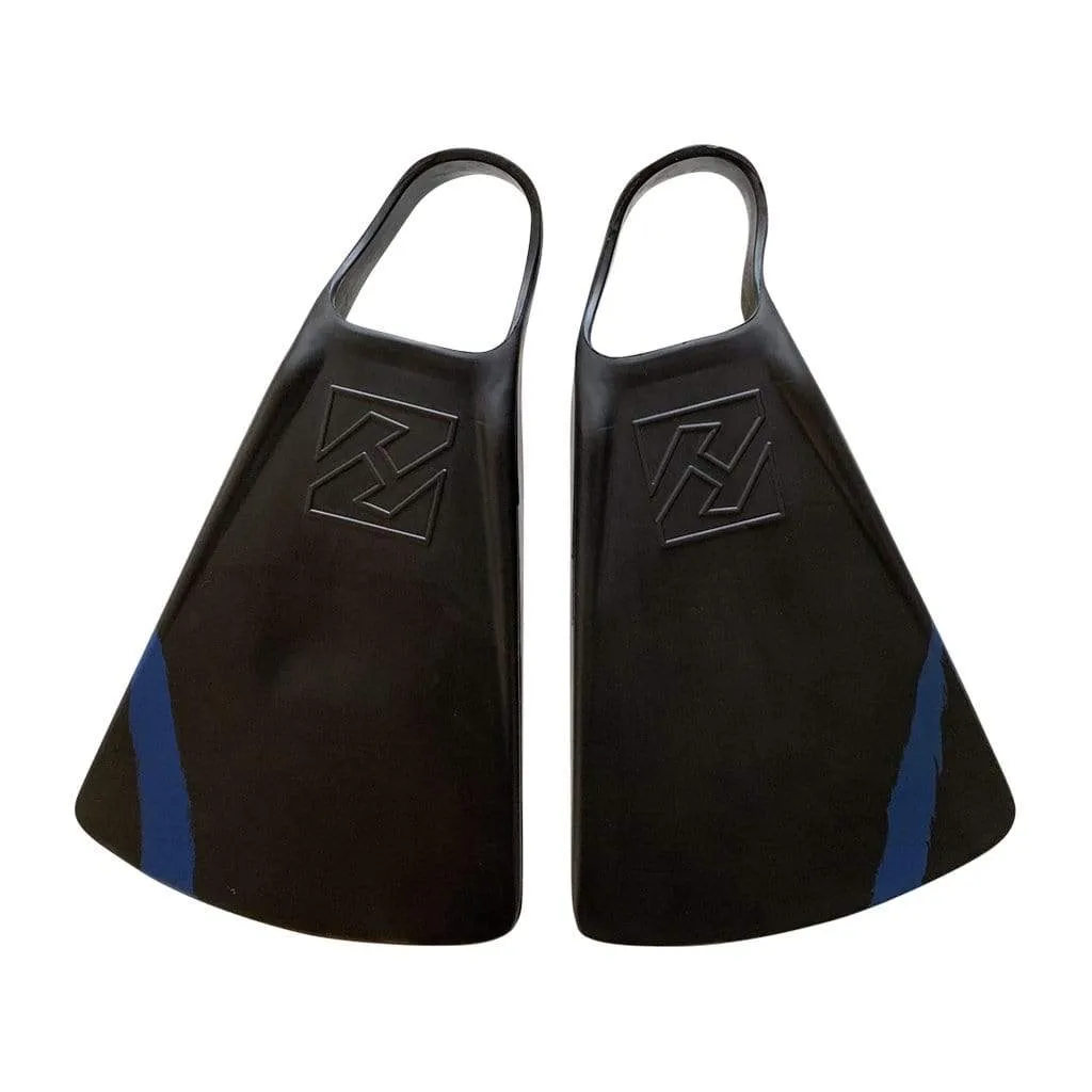 Hubboards Dubzero Swim Fins - Midnight Black