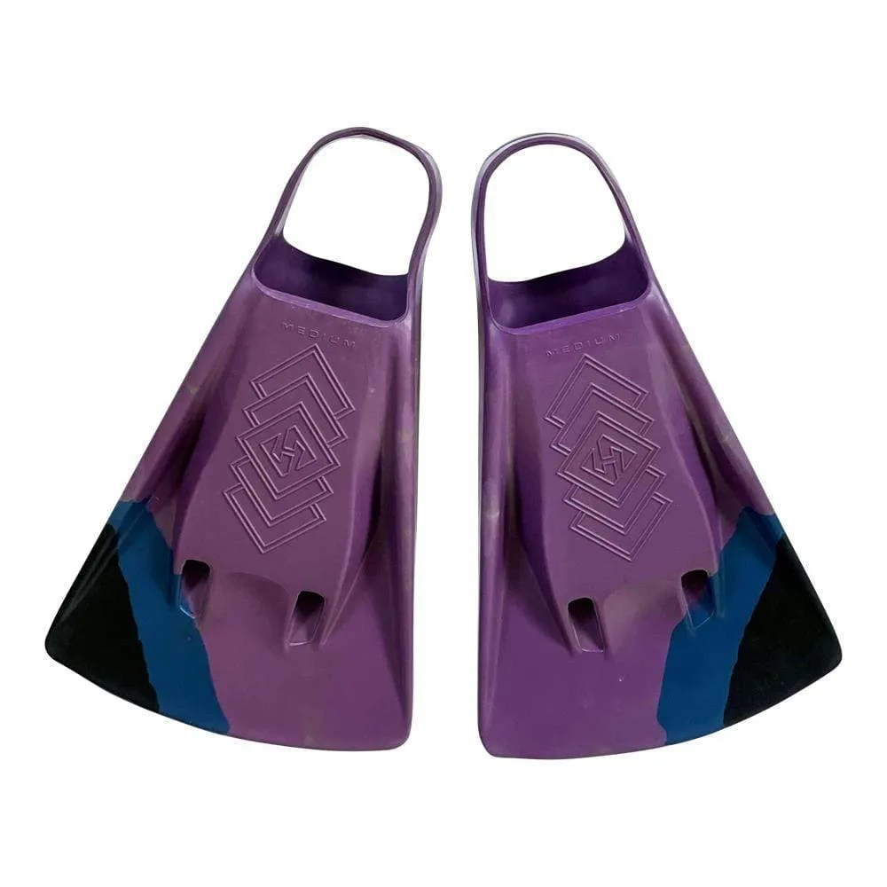 Hubboards Dubzero Swim Fins - Snazzy Purple