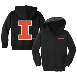 Illinois Fighting Illini Logo Toddler Pullover Sweatshirt