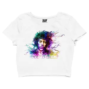 Jimi Hendrix Crop Top - Voodoo Child