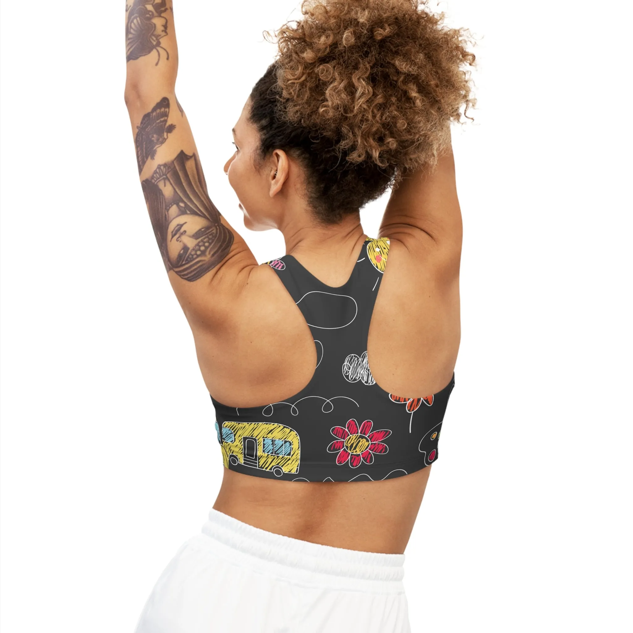 Kids Doodle Playground - Inovax Seamless Sports Bra