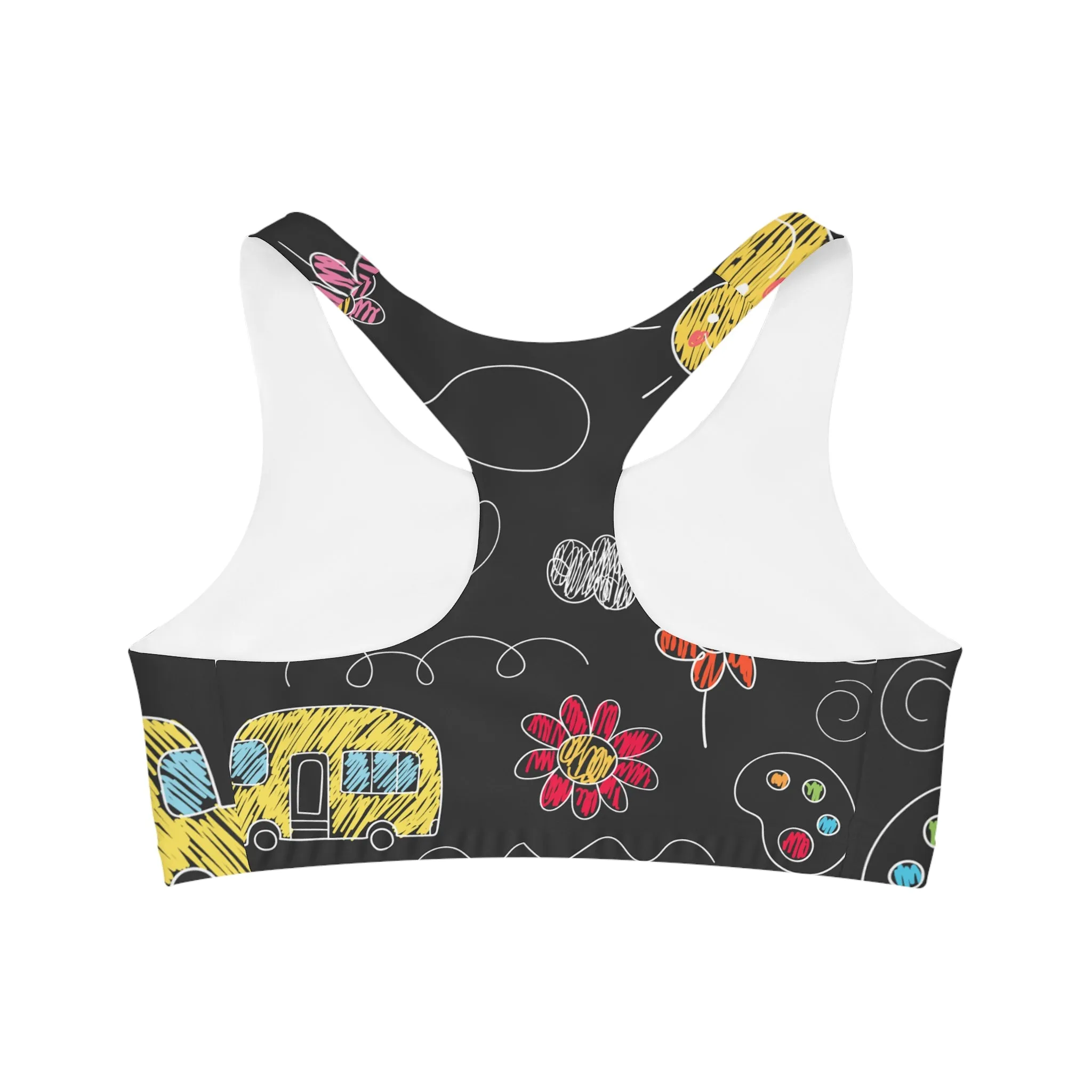 Kids Doodle Playground - Inovax Seamless Sports Bra