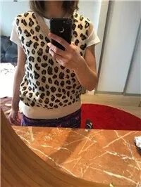 Leopard Vintage Oversize Pullovers Sleeveless Vest