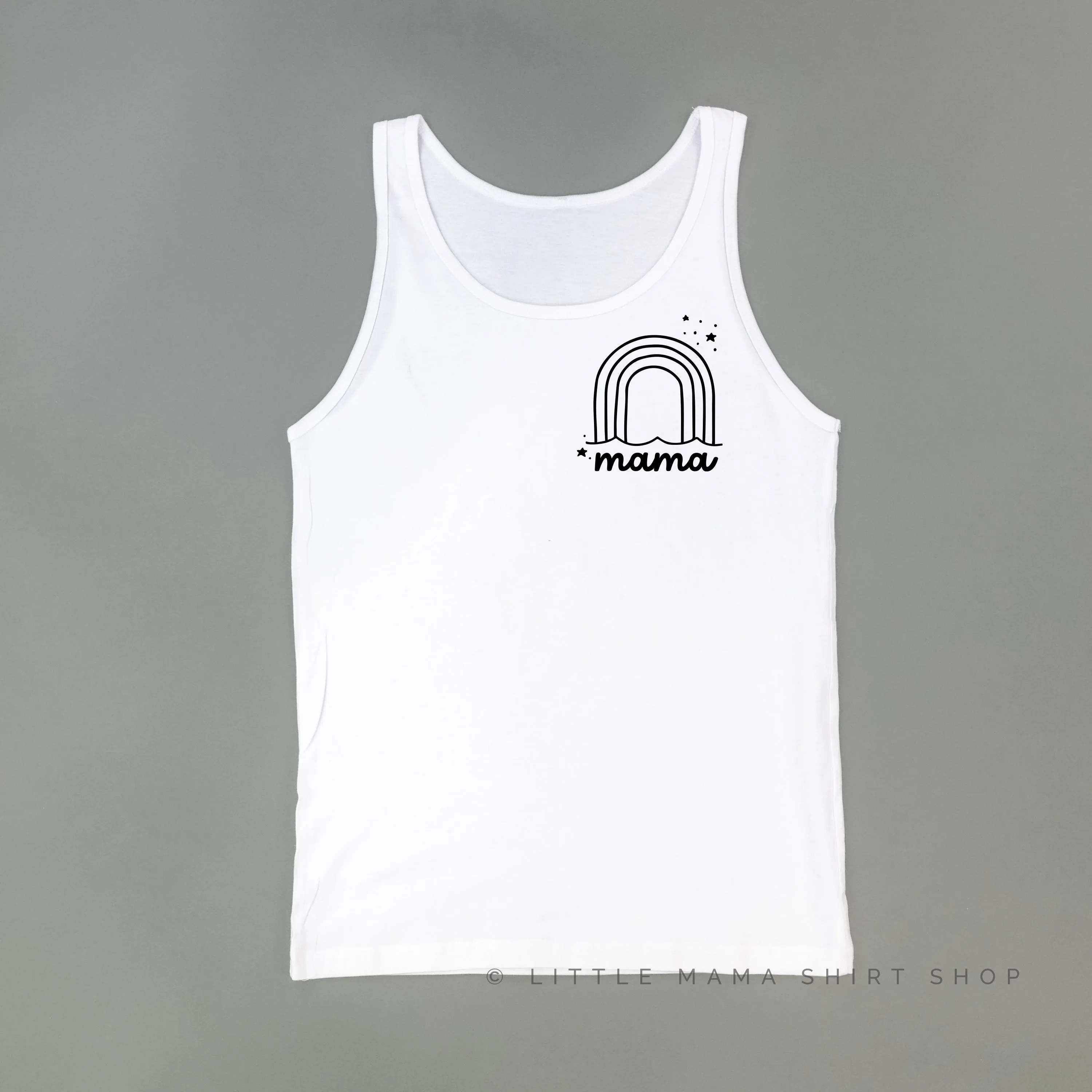 MAMA - RAINBOW POCKET - Unisex Jersey Tank