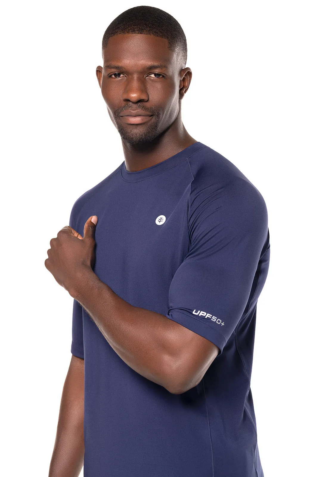 Men's Agility Short Sleeve Performance T-Shirt | Navy